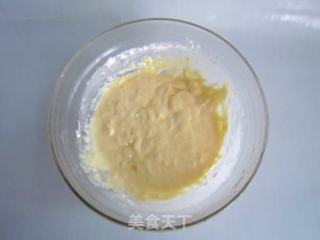 玉米粒虾仁蛋饼的做法步骤：4