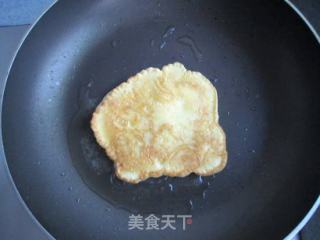 玉米粒虾仁蛋饼的做法步骤：8