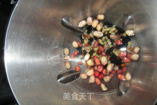 杂豆豆浆的做法步骤：3