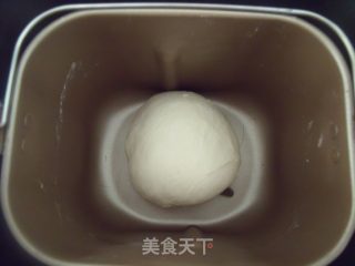 有心的面包更甜蜜---蜜豆小花包的做法步骤：1