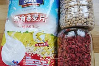 豆浆枸杞燕麦粥的做法步骤：1