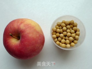 减脂醒脑、美味健康----苹果豆浆的做法步骤：1