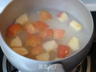 温暖你的胃----苹果粥的做法步骤：4