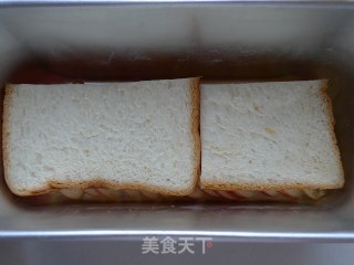 低热量好美味----苹果土司派的做法步骤：5