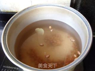 正宗苏北味道-----------花生青菜粥的做法步骤：6