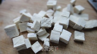 毛豆烧臭豆腐的做法步骤：2