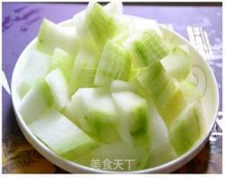 素烧冬瓜的做法步骤：1