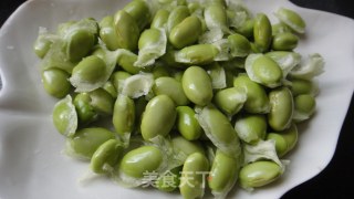 韩式大虾焖毛豆的做法步骤：2