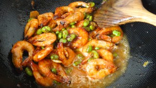 韩式大虾焖毛豆的做法步骤：12