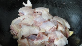 鸡烧毛豆的做法步骤：5