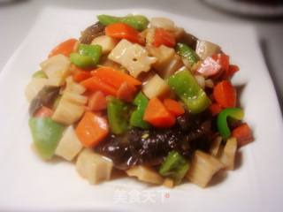 什锦藕丁的做法步骤：19