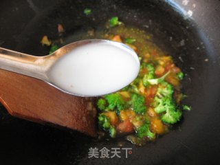 番茄酿肉的做法步骤：8