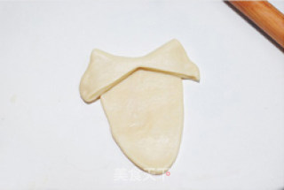 【金牛角面包】换个口味也精彩的做法步骤：5