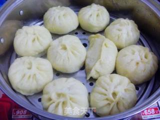 【怡汝私房面点】梅菜包子的做法步骤：14