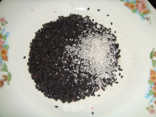 黑芝麻糯米糍的做法步骤：6