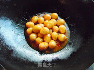 茄汁鹌鹑蛋的做法步骤：8