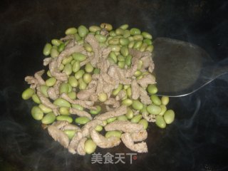 毛豆肉丝的做法步骤：4