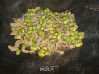 毛豆肉丝的做法步骤：6