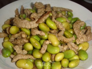毛豆肉丝的做法步骤：7
