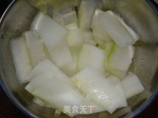 蛤蜊冬瓜汤的做法步骤：2