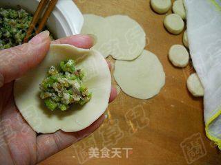 蛇豆香菇肉饺的做法步骤：7