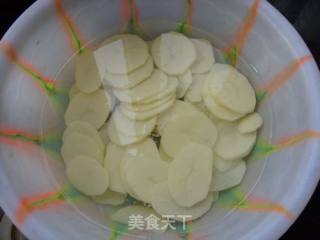 酸甜开胃----茄汁土豆片的做法步骤：2