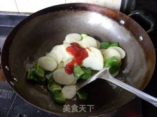 酸甜开胃----茄汁土豆片的做法步骤：9
