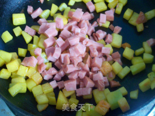 南瓜奶油拌面的做法步骤：4
