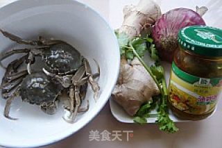 咖喱蟹的做法步骤：1