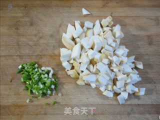 竽头炒饭的做法步骤：2