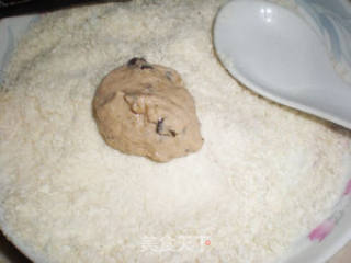虾味豆渣丸的做法步骤：5