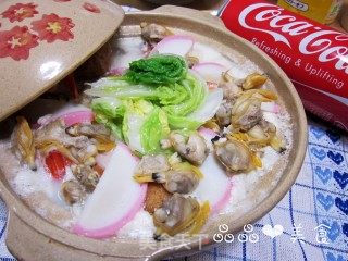 营养又美味——豆乳海鲜锅的做法步骤：12