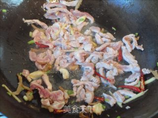 竽头炒肉丝的做法步骤：6