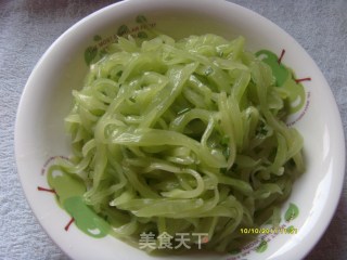 莴笋两吃的做法步骤：6