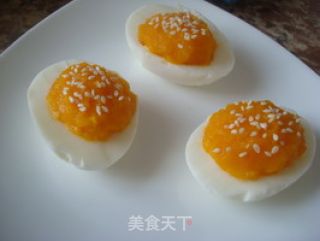 【南瓜的花样年华】南瓜酿鸡蛋的做法步骤：5