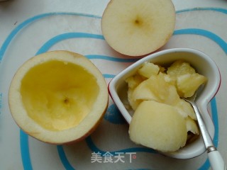 健脾暖胃增强食欲----糯米苹果盏的做法步骤：5