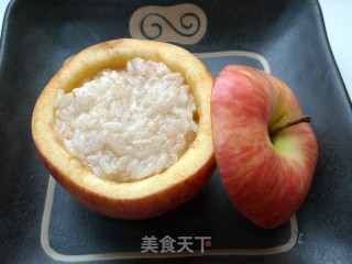 健脾暖胃增强食欲----糯米苹果盏的做法步骤：8