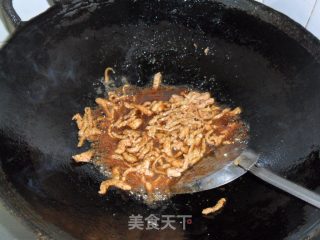 大蒜素鸡炒肉丝的做法步骤：5