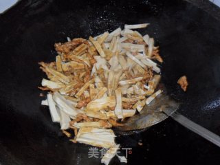 大蒜素鸡炒肉丝的做法步骤：6