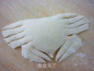 螃蟹面包的做法步骤：9