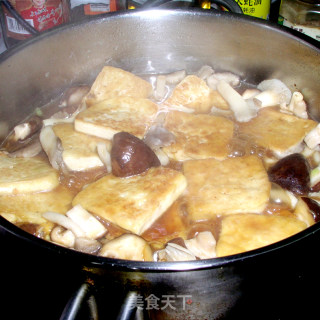 “蘑”力“食”足——蚝油双菇豆腐的做法步骤：7