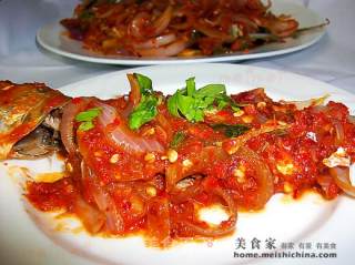 家常菜肴@@香煎干辣鱼的做法步骤：11
