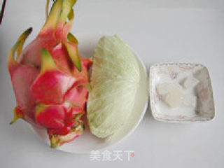 养颜护肤—火龙果美白汁的做法步骤：1