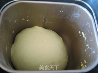 玉米面刀切馒头的做法步骤：2