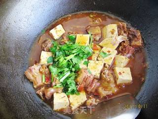 鸭腿炖豆腐的做法步骤：6