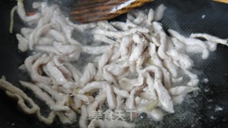香干肉丝炒毛豆的做法步骤：5