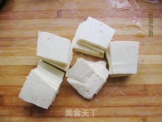 茄汁脆豆腐的做法步骤：1