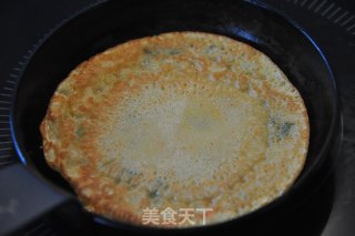 荞麦小煎饼 配熏三文鱼片 和 莳萝Crème fraîche酱的做法步骤：2