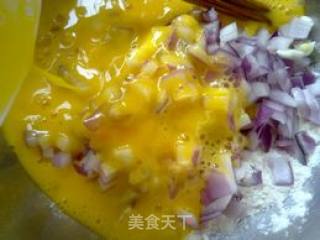 洋葱鸡蛋煎饼的做法步骤：5