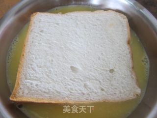 法式橙味吐司的做法步骤：4